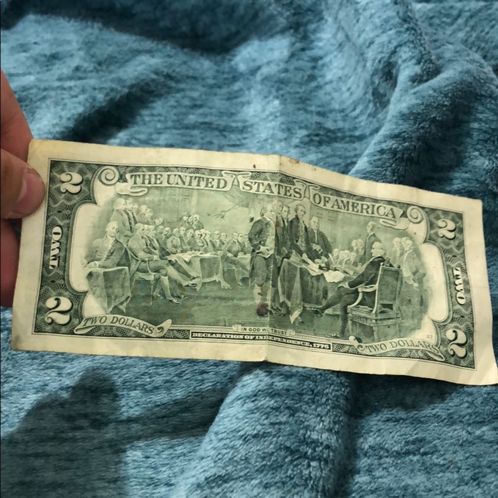 2 dollar bill - Picture 2 of 2